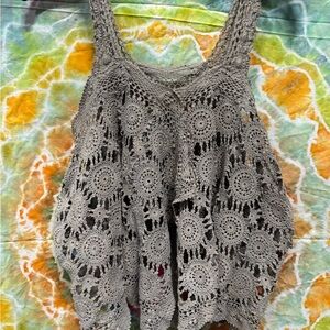 Crochet Lace Tank Top